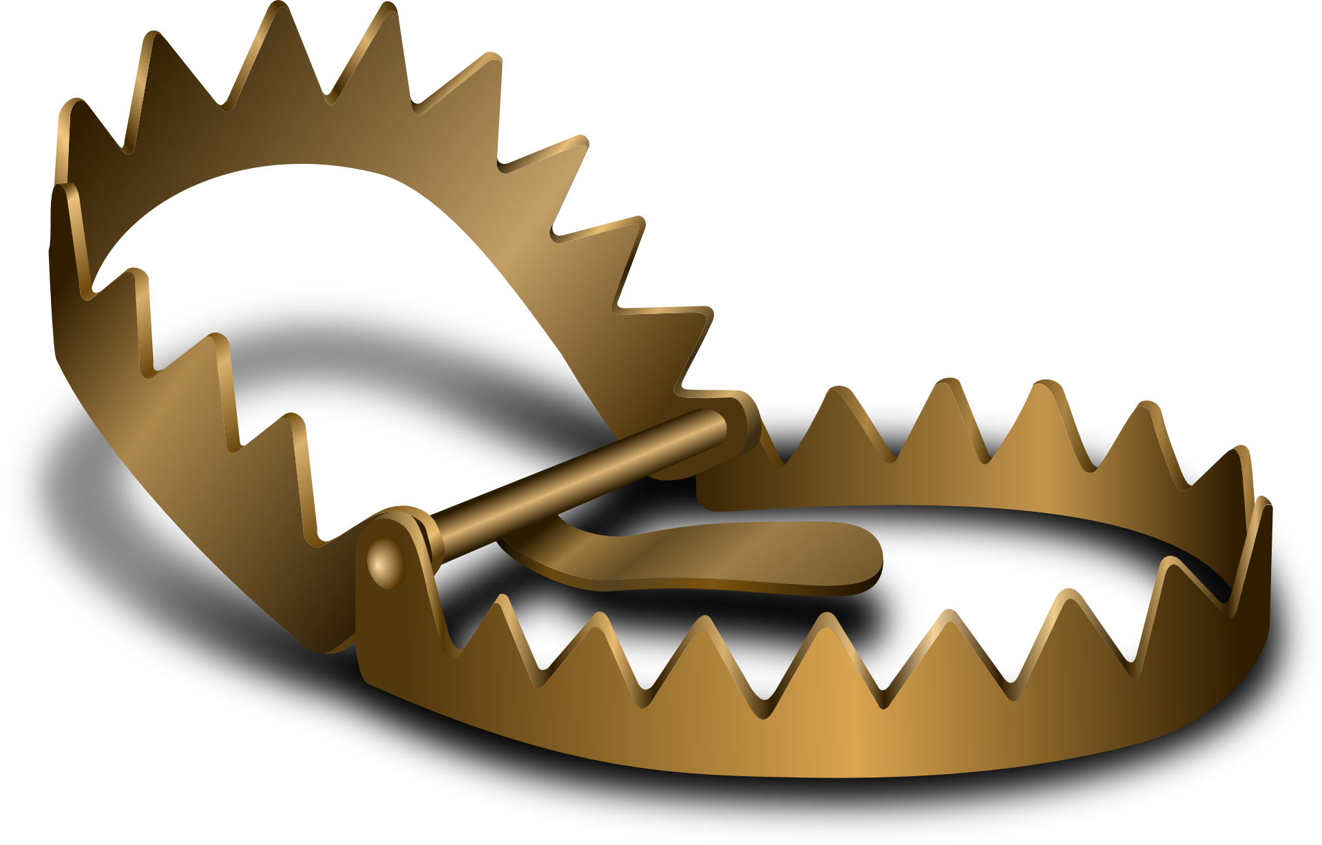 Eine goldene Bärenfalle