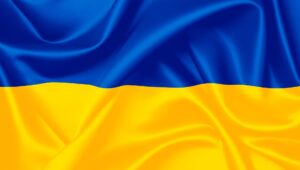 Ukraine Flagge