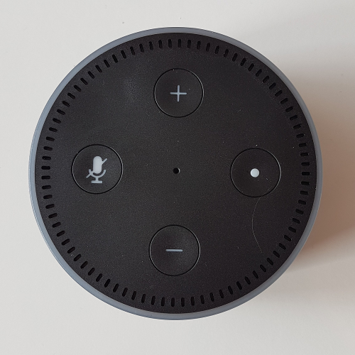 Amazon Echo Dot von oben