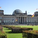 Der deutsche Reichstag von außen
