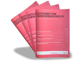 Abonnement - Zeitschrift für Versicherungswesen