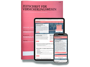 Abonnement - Zeitschrift für Versicherungswesen